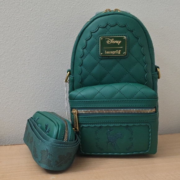 Loungefly Handbags - Loungefly Disney Bambi Backpack-crossbody With Coin Bag